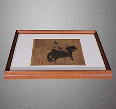 资兴书画装裱配框服务案例